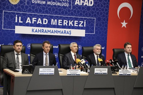Kahramanmaraş Merkez İçme Suyu, Kanalizasyon ve Şebeke Yapım İşleri Koordinasyon Toplantısı